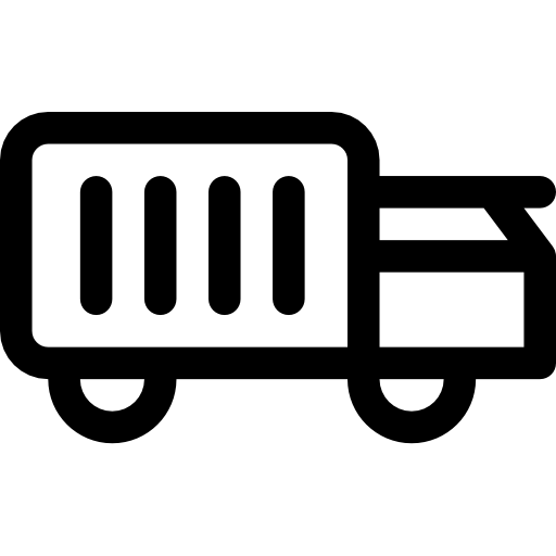 Грузовой автомобиль Basic Rounded Lineal иконка