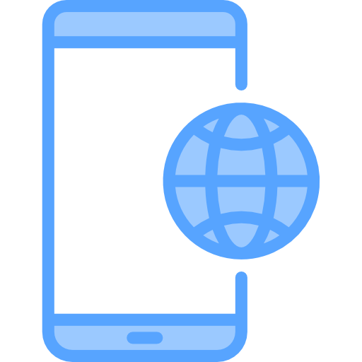 smartphone Catkuro Blue icon