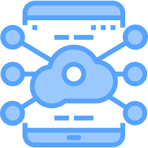 computación en la nube Catkuro Blue icono