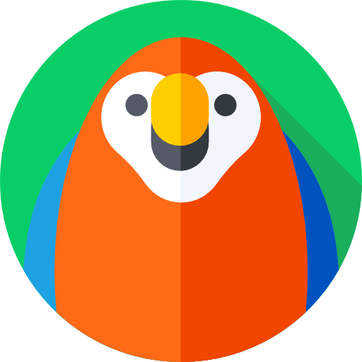 Parrot Flat Circular Flat icon