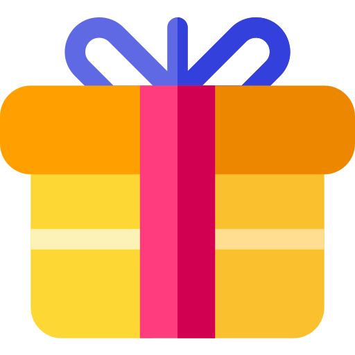 Gift Basic Rounded Flat icon