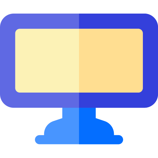 컴퓨터 Basic Rounded Flat icon