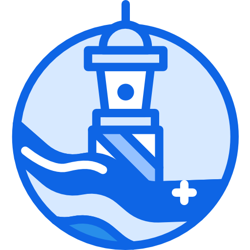 latarnia morska Darius Dan Blue ikona