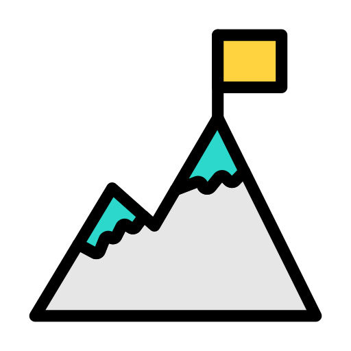 Mountain Generic color lineal-color icon