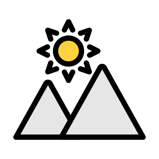 montagnes Generic color lineal-color Icône