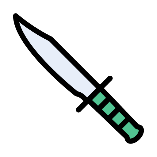 messer Generic color lineal-color icon