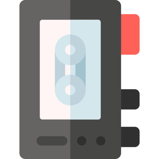 grabadora de voz Basic Rounded Flat icono
