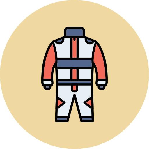 Race suit Generic color lineal-color icon