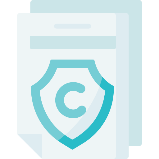 Copyright Special Flat icon