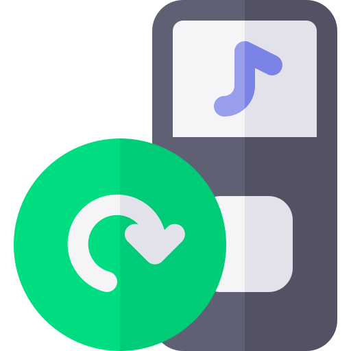 Mp3 player Basic Rounded Flat icon