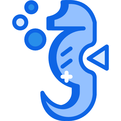 konik morski Darius Dan Blue ikona
