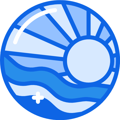 słoneczny Darius Dan Blue ikona