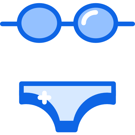 bikini Darius Dan Blue ikona