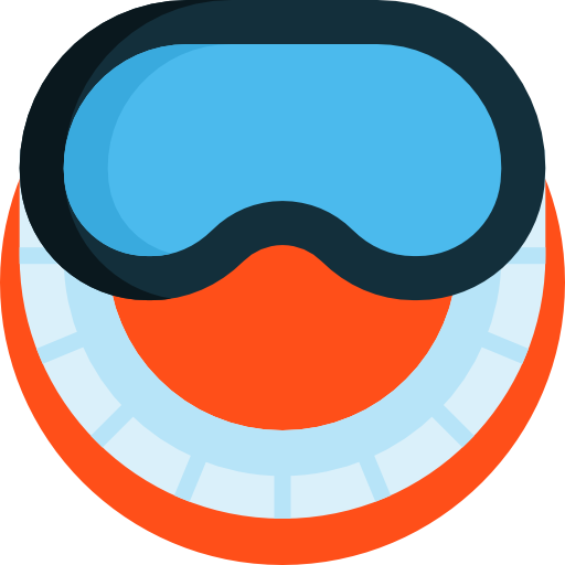 Goggle Detailed Flat Circular Flat icon