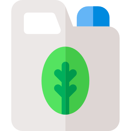 Öko-kraftstoff Basic Rounded Flat icon