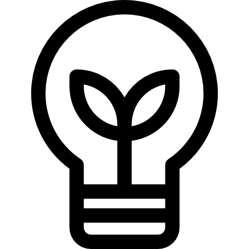 ampoule Basic Rounded Lineal Icône