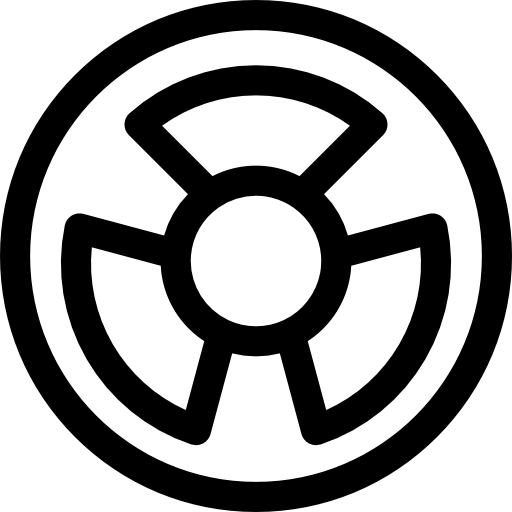 Nuclear energy Basic Rounded Lineal icon