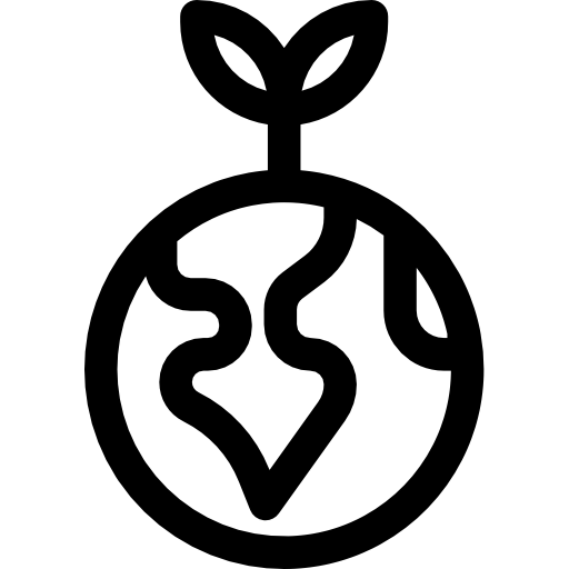 ecológico Basic Rounded Lineal icono