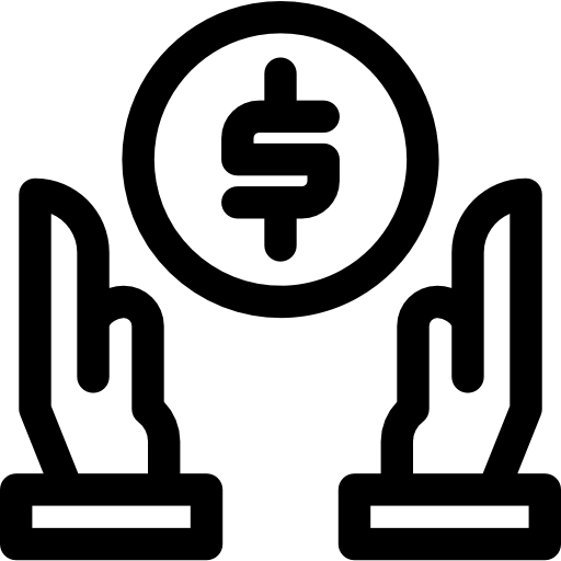 risparmiare Basic Rounded Lineal icona