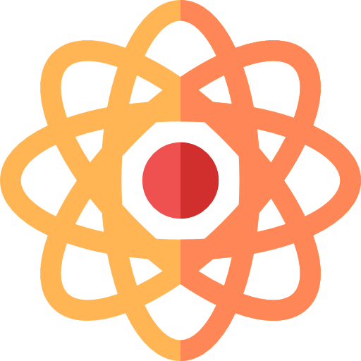 atom Basic Rounded Flat ikona