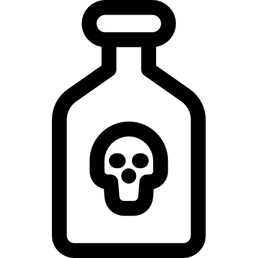 veneno Basic Rounded Lineal icono