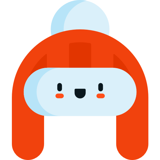 冬用の帽子 Kawaii Flat icon