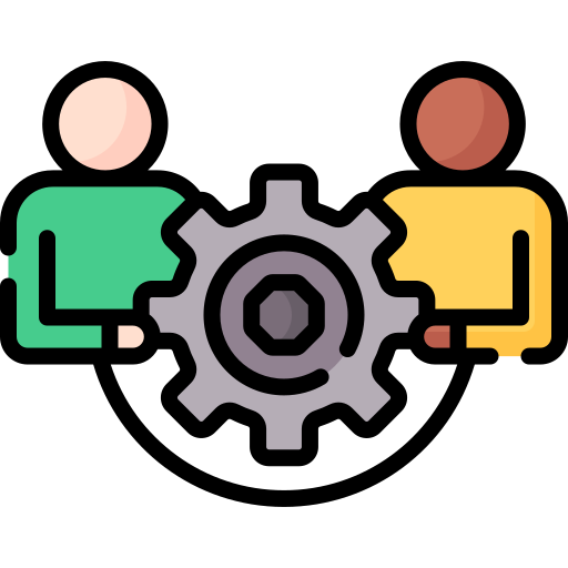 Working together Special Lineal color icon