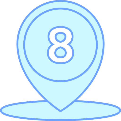 여덟 Generic color lineal-color icon
