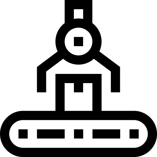 productie Basic Straight Lineal icoon