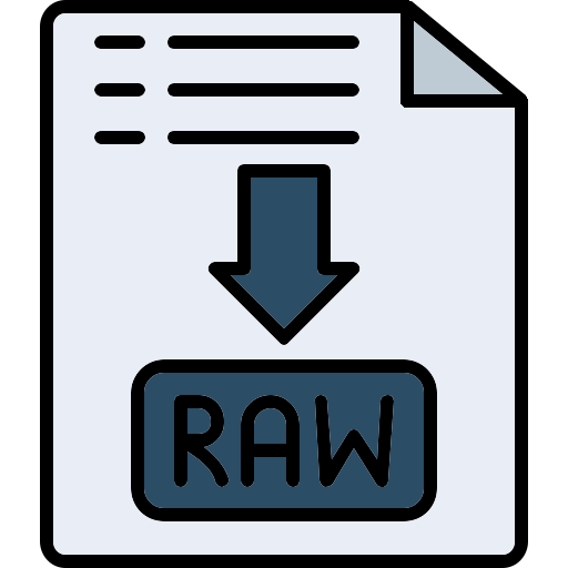 raw-datei Generic color lineal-color icon