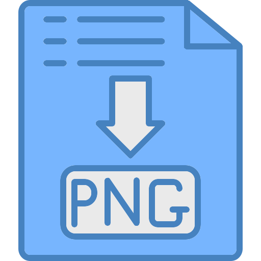 Формат файла png Generic color lineal-color иконка
