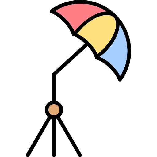 Umbrella stand Generic color lineal-color icon