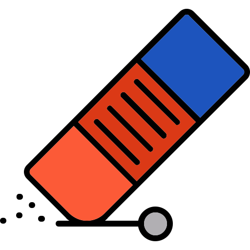 Eraser Generic color lineal-color icon