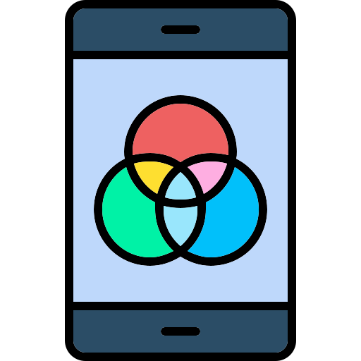 esquema de colores Generic color lineal-color icono