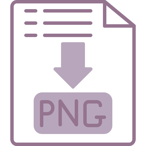 Png file format Generic color lineal-color icon