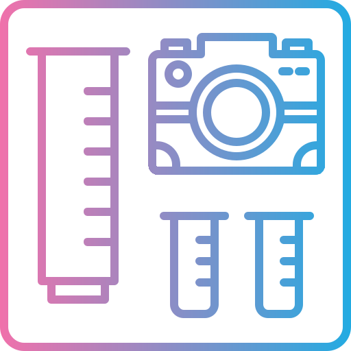 Camera bag Generic gradient outline icon