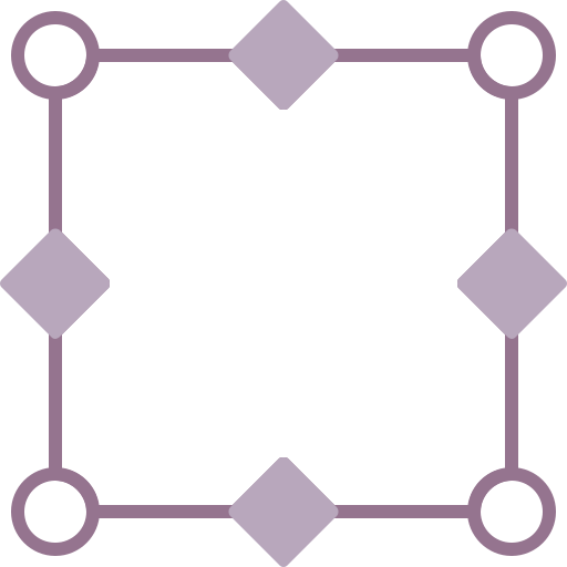 nodos Generic color lineal-color icono