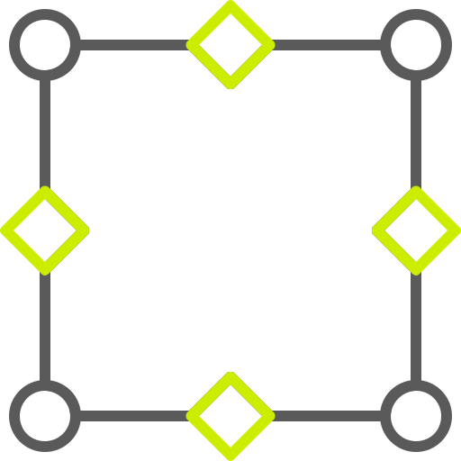 nœuds Generic color outline Icône