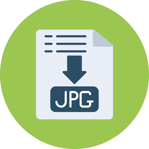 jpg-dateiformat Generic color fill icon