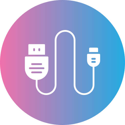 Cable Generic gradient fill icon