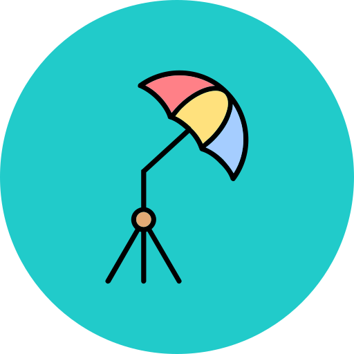 Umbrella stand Generic color lineal-color icon