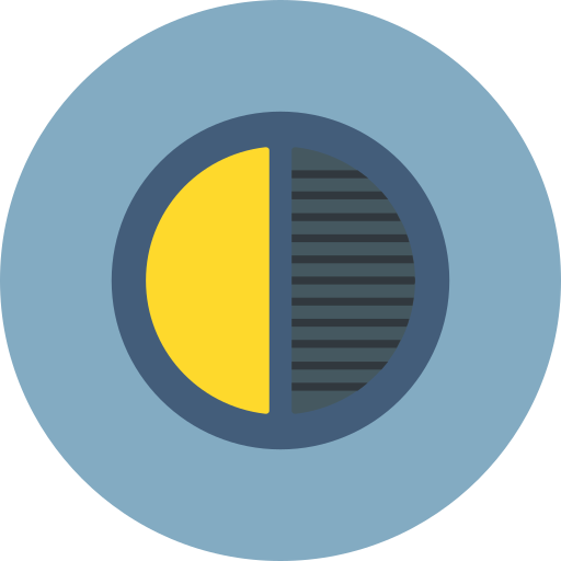 Contrast Generic color fill icon