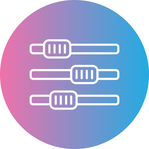 modyfikacja Generic gradient fill ikona