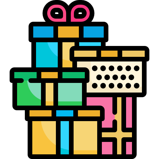 regalos Special Lineal color icono
