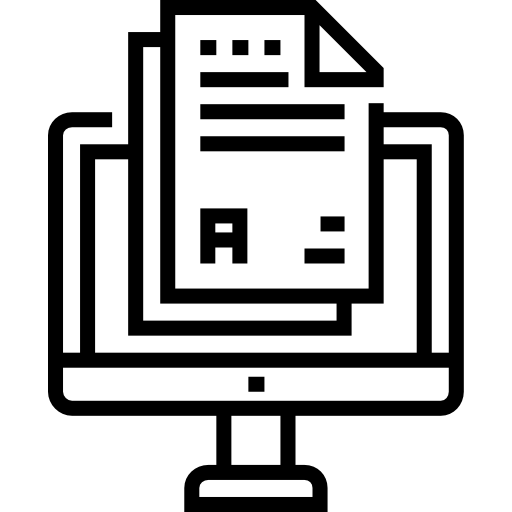 asignación Detailed Straight Lineal icono