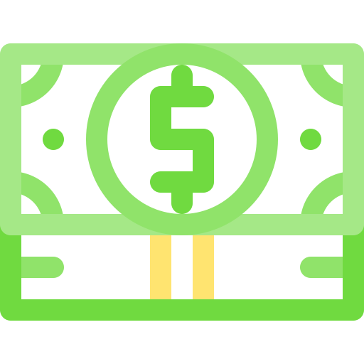 Деньги Basic Rounded Lineal Color иконка
