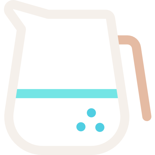 wasserkrug Basic Rounded Lineal Color icon