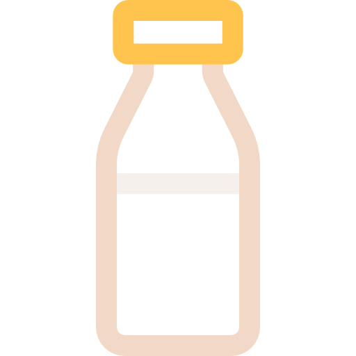 Молоко Basic Rounded Lineal Color иконка
