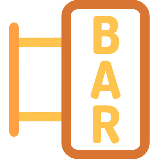 bar Basic Rounded Lineal Color icono