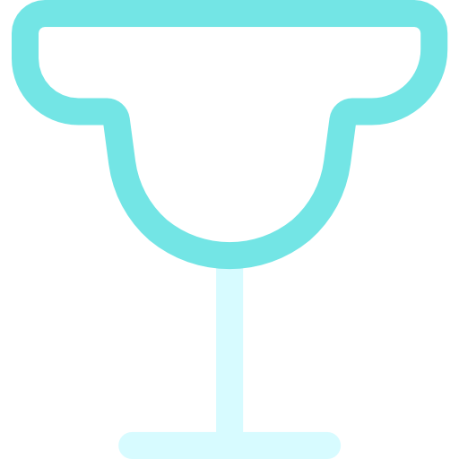cocktail Basic Rounded Lineal Color icon